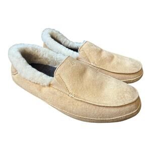 Olukai Ku'una Lanui Suede Slipper New Women size 9 M
